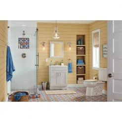 5.1 in. 1-Light Brushed Nickel Wall Sconce with Clear Glass by Home Decorators Collection -Outlet Home Decorators Collection Store brushed nickel home decorators collection wall sconces 7951hdcbn 77 1000