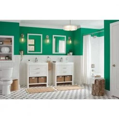 5.1 in. 1-Light Brushed Nickel Wall Sconce with Clear Glass by Home Decorators Collection -Outlet Home Decorators Collection Store brushed nickel home decorators collection wall sconces 7951hdcbn d4 1000