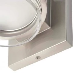 Upton Brushed Nickel LED Sconce by Home Decorators Collection -Outlet Home Decorators Collection Store brushed nickel home decorators collection wall sconces jjm3482l a0 1000