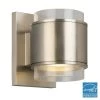 5-Watt Brushed Nickel Integrated LED Wall Sconce by Home Decorators Collection 2 5-Watt Brushed Nickel Integrated LED Wall Sconce by Home Decorators Collection -Outlet Home Decorators Collection Store brushed nickel home decorators collection wall sconces lt1002 64 1000