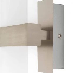 Alberson 5 in. Brushed Nickel 2-Light LED Sconce by Home Decorators Collection -Outlet Home Decorators Collection Store brushed nickel with frosted glass home decorators collection wall sconces 28616 hbur 44 1000