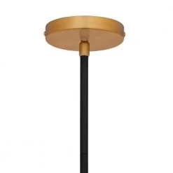 Aria 5-Light Burnished Brass and Matte Black Sputnik Pendant Chandelier Hanging Light with Opal Glass Shades by Home Decorators Collection -Outlet Home Decorators Collection Store burnished brass and matte black home decorators collection chandeliers hd 1831 i 1d 1000