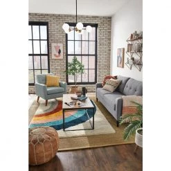 Aria 5-Light Burnished Brass and Matte Black Sputnik Pendant Chandelier Hanging Light with Opal Glass Shades by Home Decorators Collection -Outlet Home Decorators Collection Store burnished brass and matte black home decorators collection chandeliers hd 1831 i 4f 1000