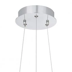 Wesley Park 100-Watt Integrated LED Chrome Pendant Hanging Light with Clear Round Acrylic Ring Shade by Home Decorators Collection -Outlet Home Decorators Collection Store chrome home decorators collection chandeliers 21221 a0 1000