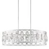 Westchester 6-Light Chrome Oval Chandelier by Home Decorators Collection -Outlet Home Decorators Collection Store chrome home decorators collection chandeliers 37860 hbn 64 1000