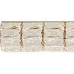 Keighley 36 in. Integrated LED Chrome Modern Linear Chandelier for Dining Room or Kitchen Island with Crystal Shade by Home Decorators Collection -Outlet Home Decorators Collection Store chrome home decorators collection chandeliers 7151 ndm 4f 1000