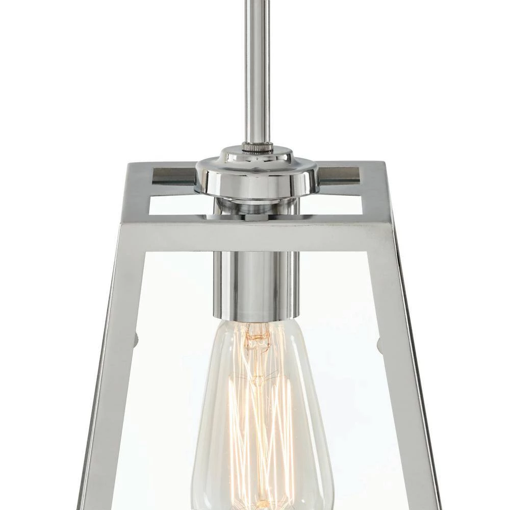 Knightley 1-Light Chrome and Glass Mini Pendant by Home Decorators Collection 13 Knightley 1-Light Chrome and Glass Mini Pendant by Home Decorators Collection - Image 11