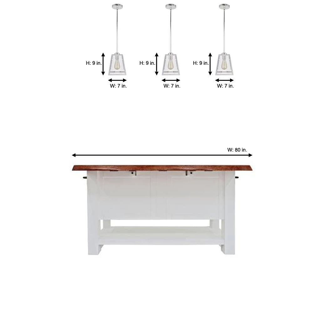 Knightley 1-Light Chrome and Glass Mini Pendant by Home Decorators Collection 7 Knightley 1-Light Chrome and Glass Mini Pendant by Home Decorators Collection - Image 5