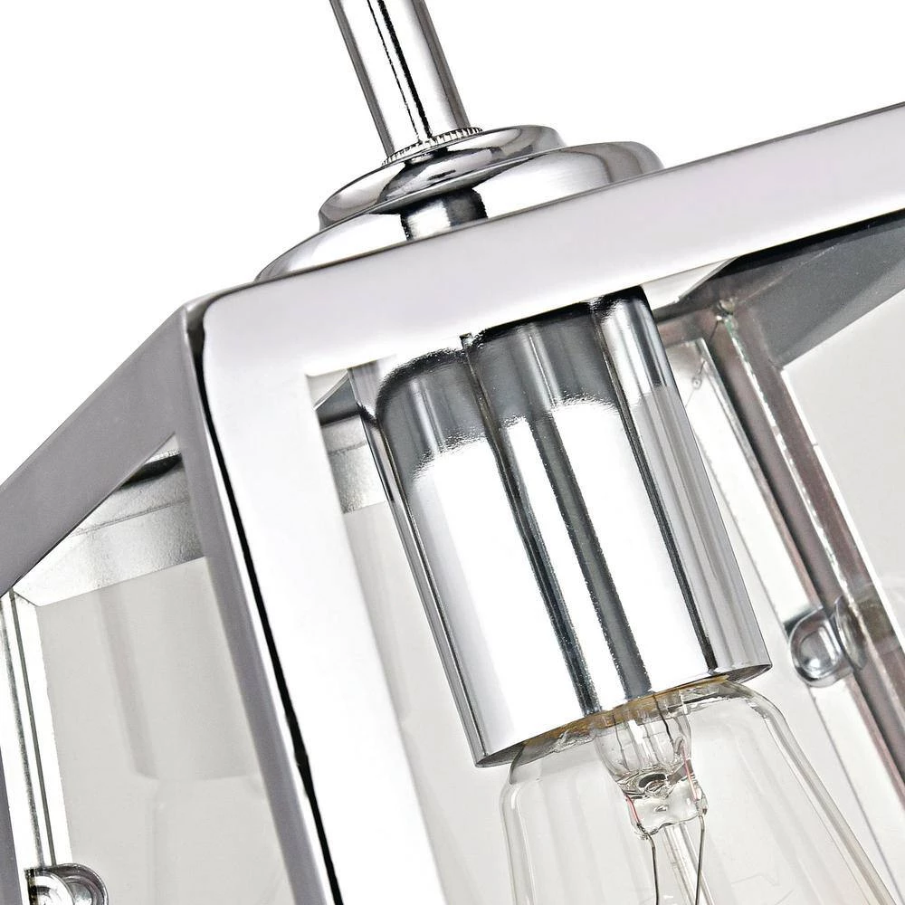 Knightley 1-Light Chrome and Glass Mini Pendant by Home Decorators Collection 12 Knightley 1-Light Chrome and Glass Mini Pendant by Home Decorators Collection - Image 10