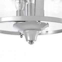 Wingate 12.25 in. 3-Light Polished Chrome Flush Mount Ceiling Light by Home Decorators Collection -Outlet Home Decorators Collection Store chrome home decorators collection flush mount lights 21094 000 76 1000