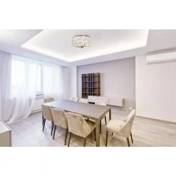 Atherton 3-Light Chrome Flush Mount by Home Decorators Collection -Outlet Home Decorators Collection Store chrome home decorators collection flush mount lights 34762 hbu fa 1000