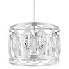 Westchester 3-Light Chrome Semi Flushmount/Pendant Convertible by Home Decorators Collection -Outlet Home Decorators Collection Store chrome home decorators collection flush mount lights 37858 hbn 64 1000
