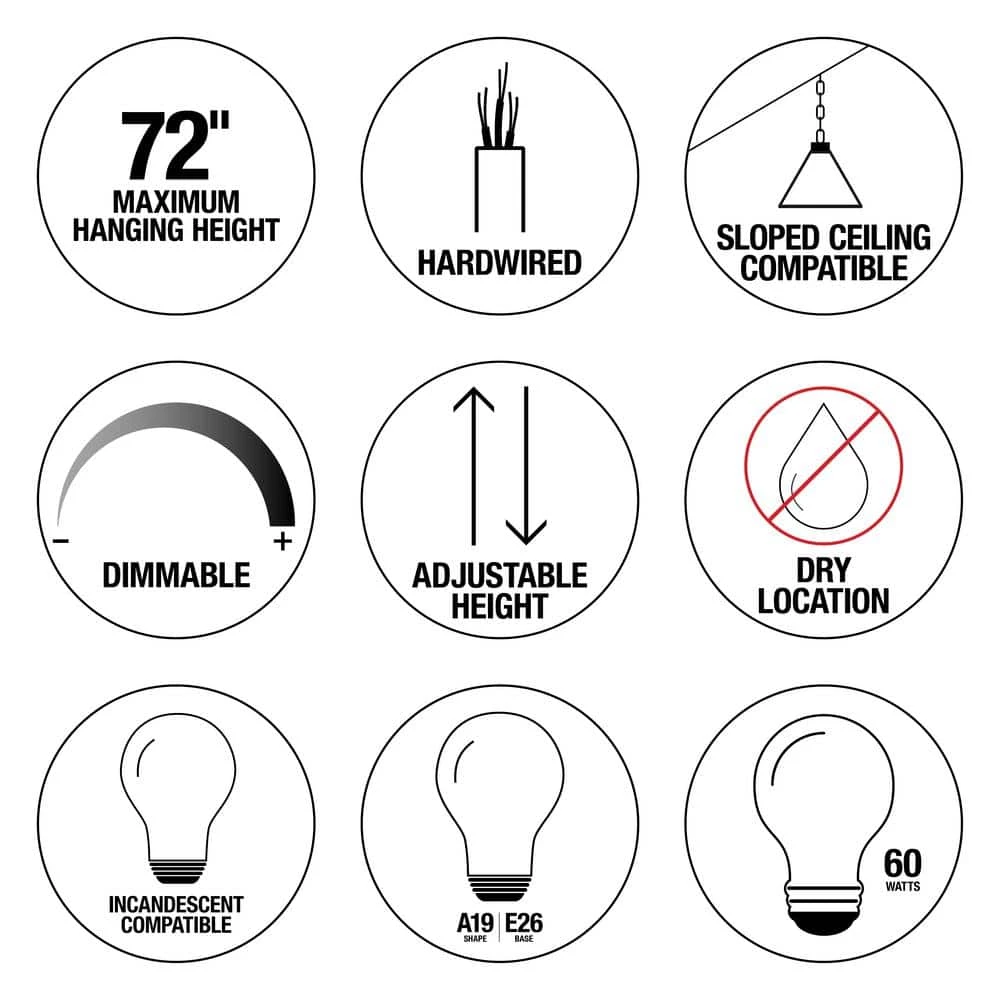 Kristella 1-Light Crystal and Chrome Pendant by Home Decorators Collection 5 Kristella 1-Light Crystal and Chrome Pendant by Home Decorators Collection - Image 3