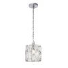 Kristella 1-Light Crystal and Chrome Pendant by Home Decorators Collection -Outlet Home Decorators Collection Store chrome home decorators collection pendant lights 30685 hbu 64 1000