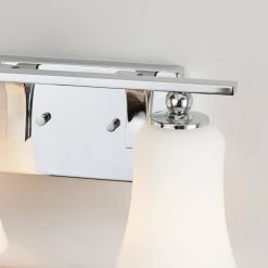 2-Light Chrome Square Bath Vanity Light with Etched White Glass by Home Decorators Collection -Outlet Home Decorators Collection Store chrome home decorators collection vanity lighting 15332 a0 1000