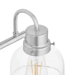 Willow Springs 23.5 in. 3-Light Chrome Bathroom Vanity Light with Clear Glass Shade by Home Decorators Collection -Outlet Home Decorators Collection Store chrome home decorators collection vanity lighting 25023 a0 1000