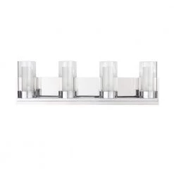 Samantha 26.6 in. 4-Light Chrome LED Bathroom Vanity Light by Home Decorators Collection -Outlet Home Decorators Collection Store chrome home decorators collection vanity lighting 34841 hb fa 1000