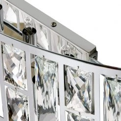 Kristella 24 in. 5-Light Chrome Vanity Light with Clear Crystal Shade by Home Decorators Collection 16 Kristella 24 in. 5-Light Chrome Vanity Light with Clear Crystal Shade by Home Decorators Collection -Outlet Home Decorators Collection Store chrome home decorators collection vanity lighting 34979 hb 66 1000