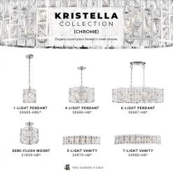 Kristella 24 in. 5-Light Chrome Vanity Light with Clear Crystal Shade by Home Decorators Collection 14 Kristella 24 in. 5-Light Chrome Vanity Light with Clear Crystal Shade by Home Decorators Collection -Outlet Home Decorators Collection Store chrome home decorators collection vanity lighting 34979 hb a0 1000