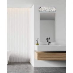 Westchester 24 in. 4-Light Chrome Vanity Light by Home Decorators Collection -Outlet Home Decorators Collection Store chrome home decorators collection vanity lighting 37857 hbn 1f 1000