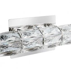 Keighley 18 in. 1-Light Chrome LED Crystal Bathroom Vanity Light Fixture Bar by Home Decorators Collection 13 Keighley 18 in. 1-Light Chrome LED Crystal Bathroom Vanity Light Fixture Bar by Home Decorators Collection -Outlet Home Decorators Collection Store chrome home decorators collection vanity lighting 4151 ndm 18 40 1000