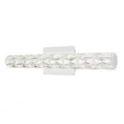 Keighley 18 in. 1-Light Chrome LED Crystal Bathroom Vanity Light Fixture Bar by Home Decorators Collection 16 Keighley 18 in. 1-Light Chrome LED Crystal Bathroom Vanity Light Fixture Bar by Home Decorators Collection -Outlet Home Decorators Collection Store chrome home decorators collection vanity lighting 4151 ndm 18 66 1000