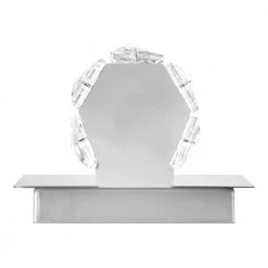 Keighley Chrome Integrated LED Crystal Wall Sconce Light Fixture by Home Decorators Collection -Outlet Home Decorators Collection Store chrome home decorators collection vanity lighting c6360 66 1000