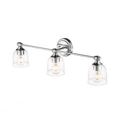 Aniston 29.90 in. 3-Light Chrome Vanity Light by Home Decorators Collection -Outlet Home Decorators Collection Store chrome home decorators collection vanity lighting hdli005 1f 1000