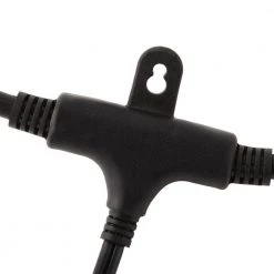 12-Light 24 ft. Integrated LED String Light with Color Changing Bulbs by Home Decorators Collection -Outlet Home Decorators Collection Store clear bulb with black cable home decorators collection string lights tw01l003wrgb12 c3 1000