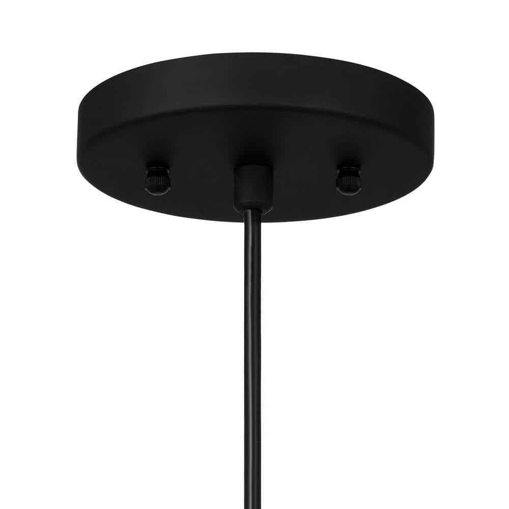 Melinda 40-Watt Integrated LED Coal Mini Pendant Hanging Light, Kitchen Pendant Lighting by Home Decorators Collection 7 Melinda 40-Watt Integrated LED Coal Mini Pendant Hanging Light, Kitchen Pendant Lighting by Home Decorators Collection - Image 5