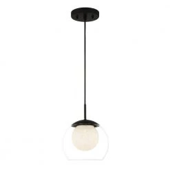 Melinda 40-Watt Integrated LED Coal Mini Pendant Hanging Light, Kitchen Pendant Lighting by Home Decorators Collection 16 Melinda 40-Watt Integrated LED Coal Mini Pendant Hanging Light, Kitchen Pendant Lighting by Home Decorators Collection -Outlet Home Decorators Collection Store coal home decorators collection pendant lights 25198 77 1000
