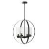 Reseda Modern 4-Light Bronze Outdoor Chandelier by Home Decorators Collection -Outlet Home Decorators Collection Store dark bronze home decorators collection outdoor chandeliers 44886 64 1000