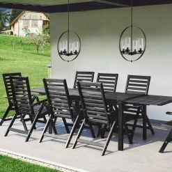 Reseda Modern 4-Light Bronze Outdoor Chandelier by Home Decorators Collection -Outlet Home Decorators Collection Store dark bronze home decorators collection outdoor chandeliers 44886 c3 1000