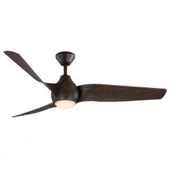 Kayden DC 60 in. White Color Changing Integrated LED Indoor/Outdoor Dark Oak Ceiling Fan with Light Kit and Remote by Home Decorators Collection -Outlet Home Decorators Collection Store dark oak home decorators collection ceiling fans with lights 52060 1f 1000