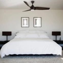 Kayden DC 60 in. White Color Changing Integrated LED Indoor/Outdoor Dark Oak Ceiling Fan with Light Kit and Remote by Home Decorators Collection -Outlet Home Decorators Collection Store dark oak home decorators collection ceiling fans with lights 52060 31 1000