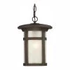 Round Craftsman 1-Light Dark Rubbed Bronze Outdoor Hanging Lantern by Home Decorators Collection -Outlet Home Decorators Collection Store dark rubbed bronze home decorators collection outdoor pendant lights 23134 64 1000