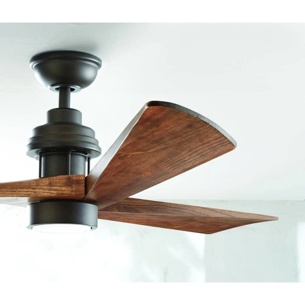 Fortston 60 in. Integrated LED Espresso Bronze Ceiling Fan with Light and Remote Control by Home Decorators Collection 10 Fortston 60 in. Integrated LED Espresso Bronze Ceiling Fan with Light and Remote Control by Home Decorators Collection - Image 8