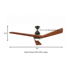Fortston 60 in. Integrated LED Espresso Bronze Ceiling Fan with Light and Remote Control by Home Decorators Collection 13 Fortston 60 in. Integrated LED Espresso Bronze Ceiling Fan with Light and Remote Control by Home Decorators Collection -Outlet Home Decorators Collection Store espresso bronze home decorators collection ceiling fans with lights am175b eb a0 1000