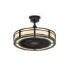 Brette III 23 in. Integrated LED Indoor/Outdoor Espresso Bronze Ceiling Fan with Light and Remote Control by Home Decorators Collection -Outlet Home Decorators Collection Store espresso bronze home decorators collection ceiling fans with lights am382d eb 64 1000