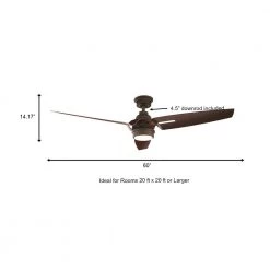 Iron Crest 60 in. LED DC Motor Indoor Espresso Bronze Ceiling Fan with Light Kit and Remote Control by Home Decorators Collection -Outlet Home Decorators Collection Store espresso bronze home decorators collection ceiling fans with lights am489 eb a0 1000