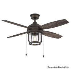 Northampton 52 in. LED Indoor/Outdoor Espresso Bronze Ceiling Fan with Light by Home Decorators Collection -Outlet Home Decorators Collection Store espresso bronze home decorators collection ceiling fans with lights am592 eb c3 1000