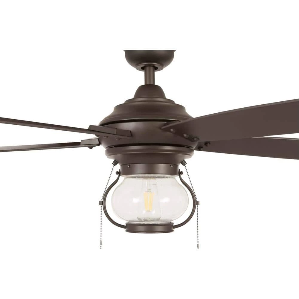 Raina 52 in. LED Outdoor Espresso Bronze Ceiling Fan with Light by Home Decorators Collection 6 Raina 52 in. LED Outdoor Espresso Bronze Ceiling Fan with Light by Home Decorators Collection - Image 4