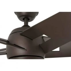 Point Aire 52 in. LED Espresso Bronze Ceiling Fan with Light by Home Decorators Collection -Outlet Home Decorators Collection Store espresso bronze home decorators collection ceiling fans with lights am623 eb 66 1000