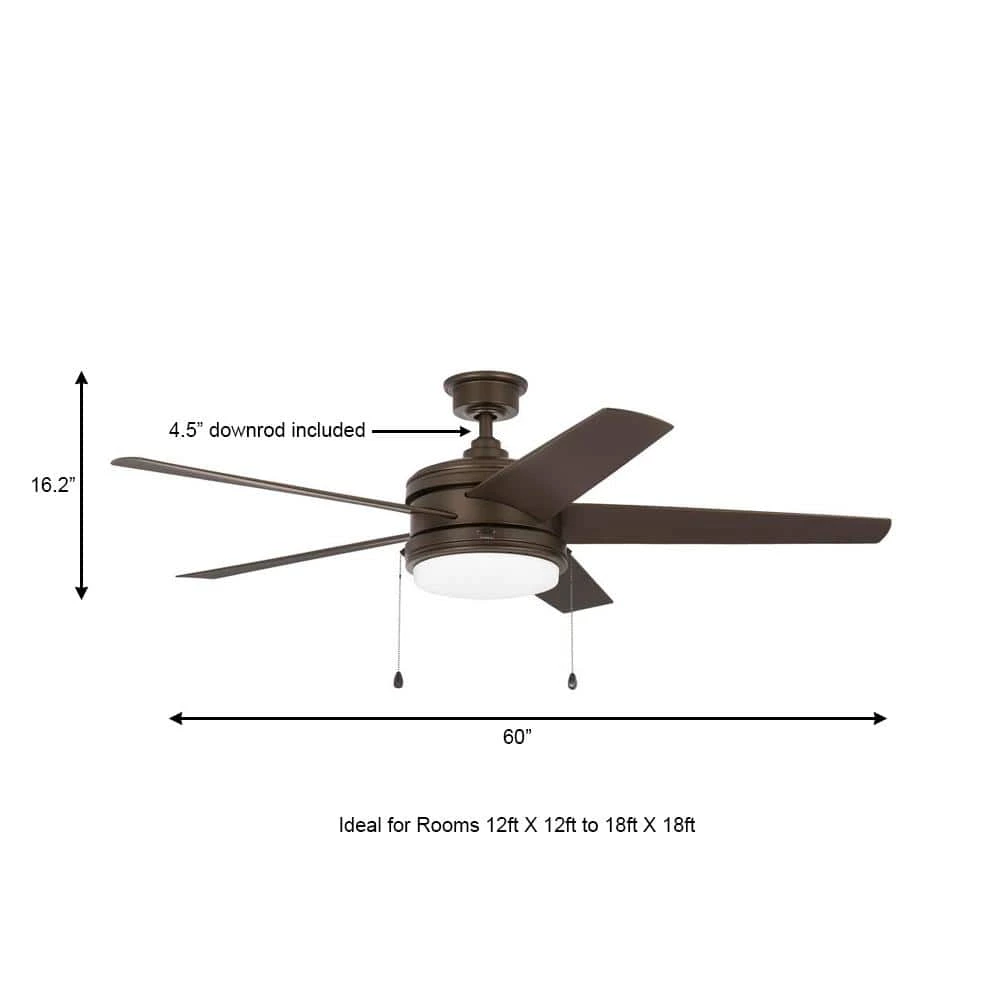 Portwood 60 in. LED Outdoor Espresso Bronze Ceiling Fan by Home Decorators Collection 6 Portwood 60 in. LED Outdoor Espresso Bronze Ceiling Fan by Home Decorators Collection - Image 4