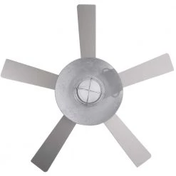 Grayton 54 in. LED Indoor/Outdoor Galvanized Ceiling Fan with Light Kit and Remote Control by Home Decorators Collection -Outlet Home Decorators Collection Store galvanized home decorators collection ceiling fans with lights 24343 1f 1000