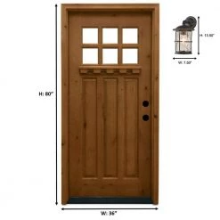 Hargreaves 7-1/2 in. One-Light Black Rustic Farmhouse Outdoor Wall Lantern Sconce with Seeded Glass by Home Decorators Collection -Outlet Home Decorators Collection Store gilded iron home decorators collection outdoor sconces 7956hdcgidi 1d 1000