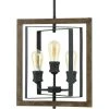 Palermo Grove 14 in. 3-Light Gilded Iron Farmhouse Kitchen Pendant with Hand Painted Walnut Accents by Home Decorators Collection -Outlet Home Decorators Collection Store gilded iron with walnut wood home decorators collection chandeliers 7921hdc 64 1000