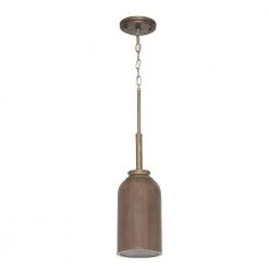 1-Light 9-Watt Gilded Pewter Integrated LED Mini Pendant by Home Decorators Collection -Outlet Home Decorators Collection Store gilded pewter home decorators collection pendant lights 7930hdcgp a0 1000