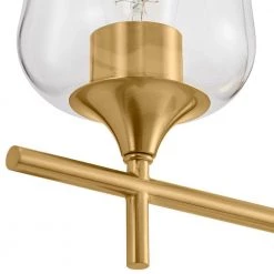 Gabrielle 4-Light Gold Vanity Light with Clear Glass Shades by Home Decorators Collection -Outlet Home Decorators Collection Store gold home decorators collection vanity lighting w770a04hgd a0 1000