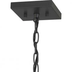 Palermo Grove 1-Light Graphite Mini-Pendant, Rustic Farmhouse Rectangular Hanging Light with Bleached Oak Accents by Home Decorators Collection -Outlet Home Decorators Collection Store graphite with bleached oak home decorators collection pendant lights 7927hdcgrdi 44 1000